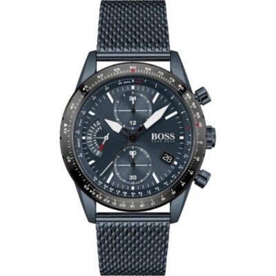 Hugo Boss Men's Chronograph Blue Pilot Edition Watch - 1513887